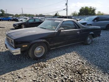  Salvage Chevrolet El Camino