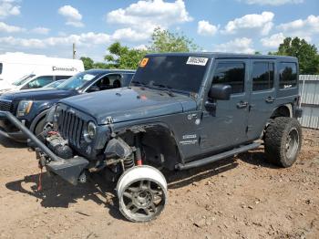  Salvage Jeep Wrangler