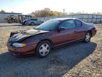  Salvage Chevrolet Monte Carlo