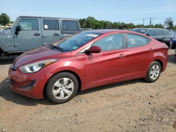  Salvage Hyundai ELANTRA