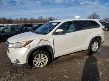  Salvage Toyota Highlander