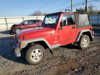  Salvage Jeep Wrangler