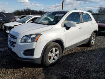  Salvage Chevrolet Trax