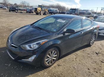  Salvage Hyundai ELANTRA