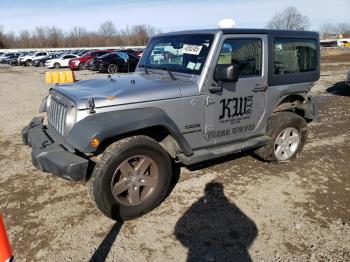  Salvage Jeep Wrangler