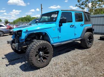  Salvage Jeep Wrangler