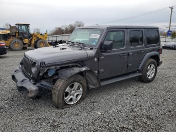  Salvage Jeep Wrangler