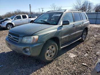  Salvage Toyota Highlander