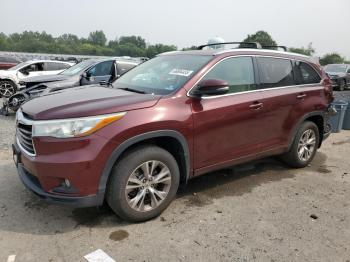  Salvage Toyota Highlander