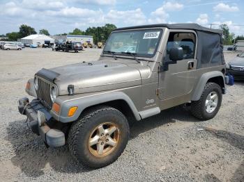  Salvage Jeep Wrangler