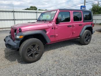  Salvage Jeep Wrangler