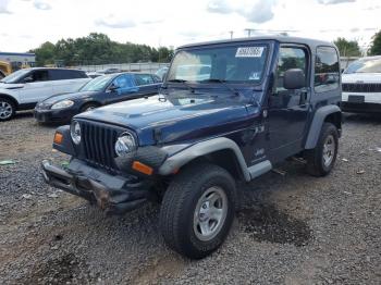  Salvage Jeep Wrangler