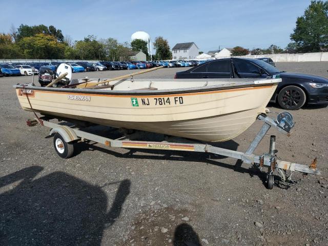  Salvage Mirro Craft Boat W Tra