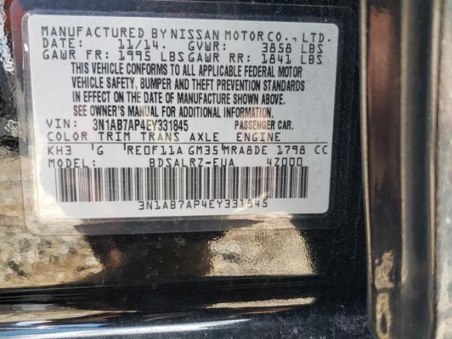 Nissan Sentra S Image 9