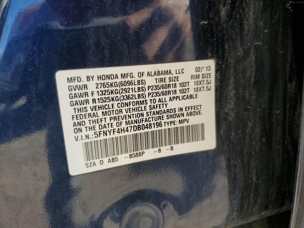 Honda Pilot Ex Image 4