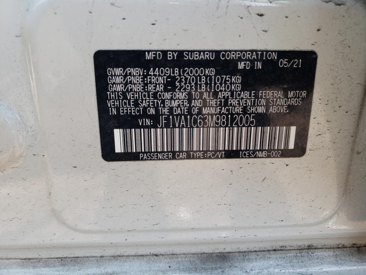 Subaru WRX Premium Image 7