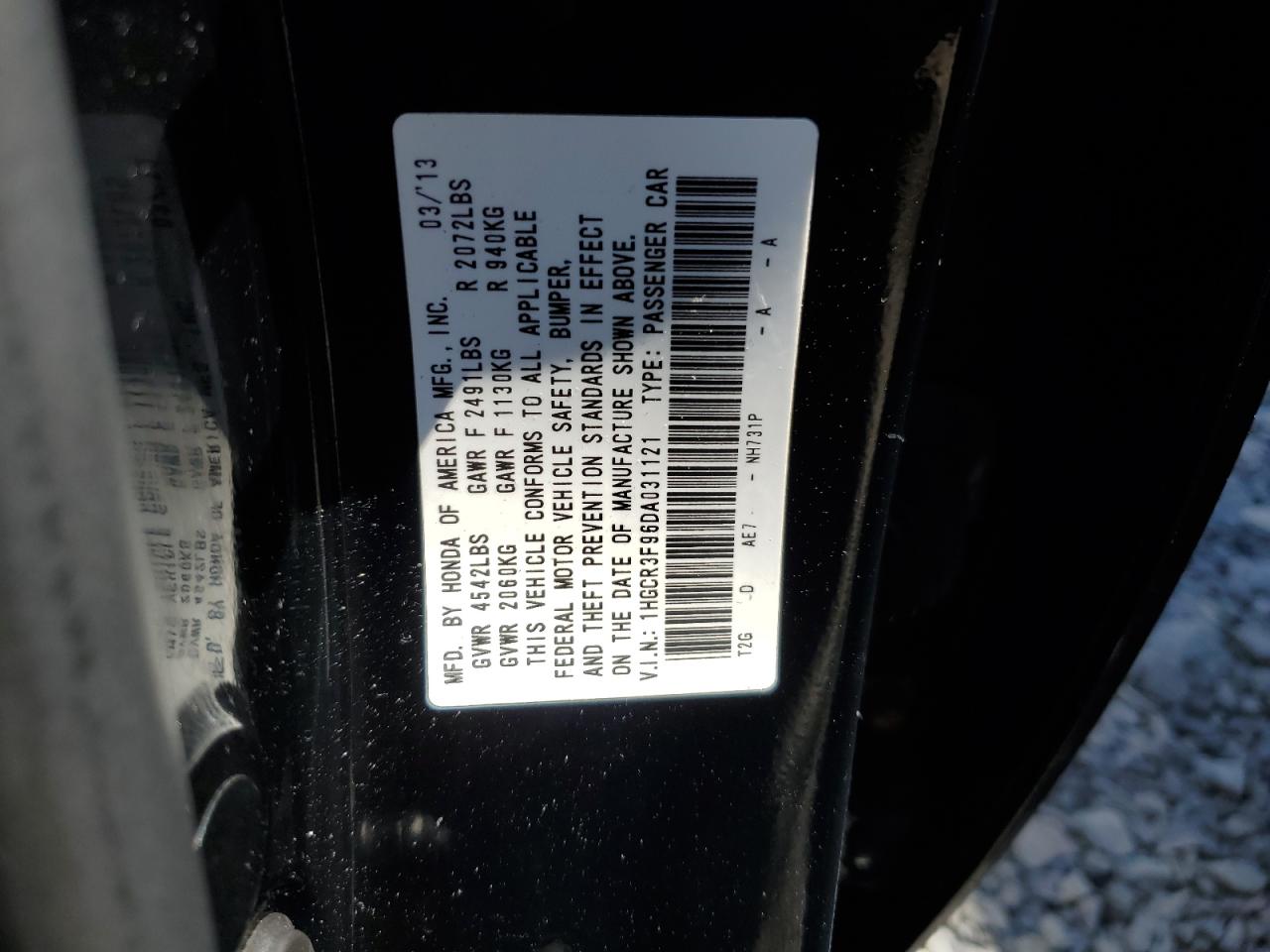 Honda Accord Touring Image 11