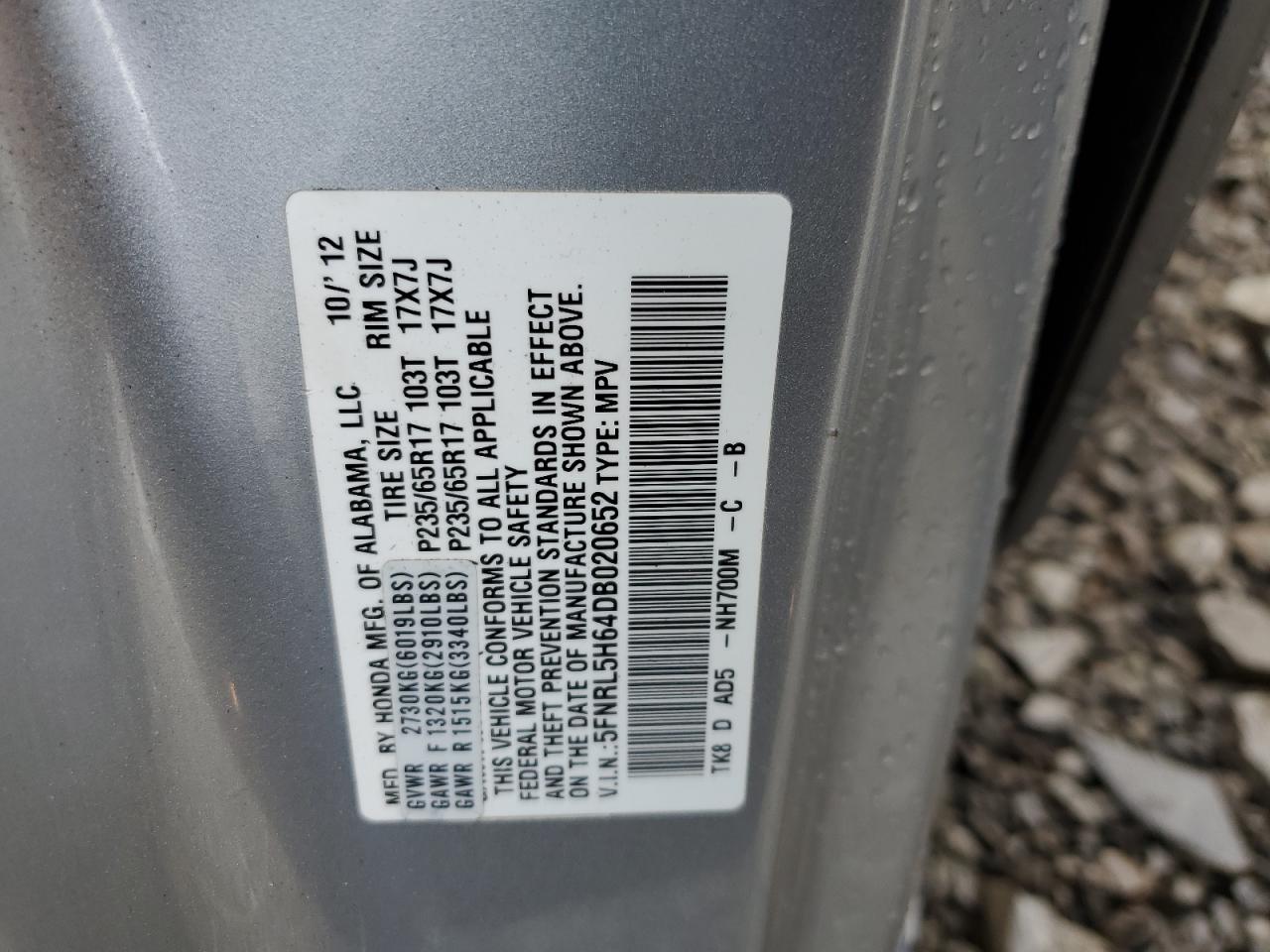 Honda Odyssey Exl Image 10