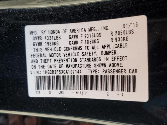 Honda Accord Sport Image 10