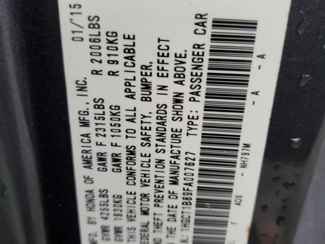 Honda Accord Exl Image 12