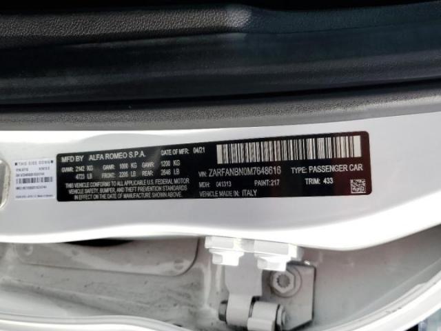 Alfa Romeo Giulia Ti Image 6