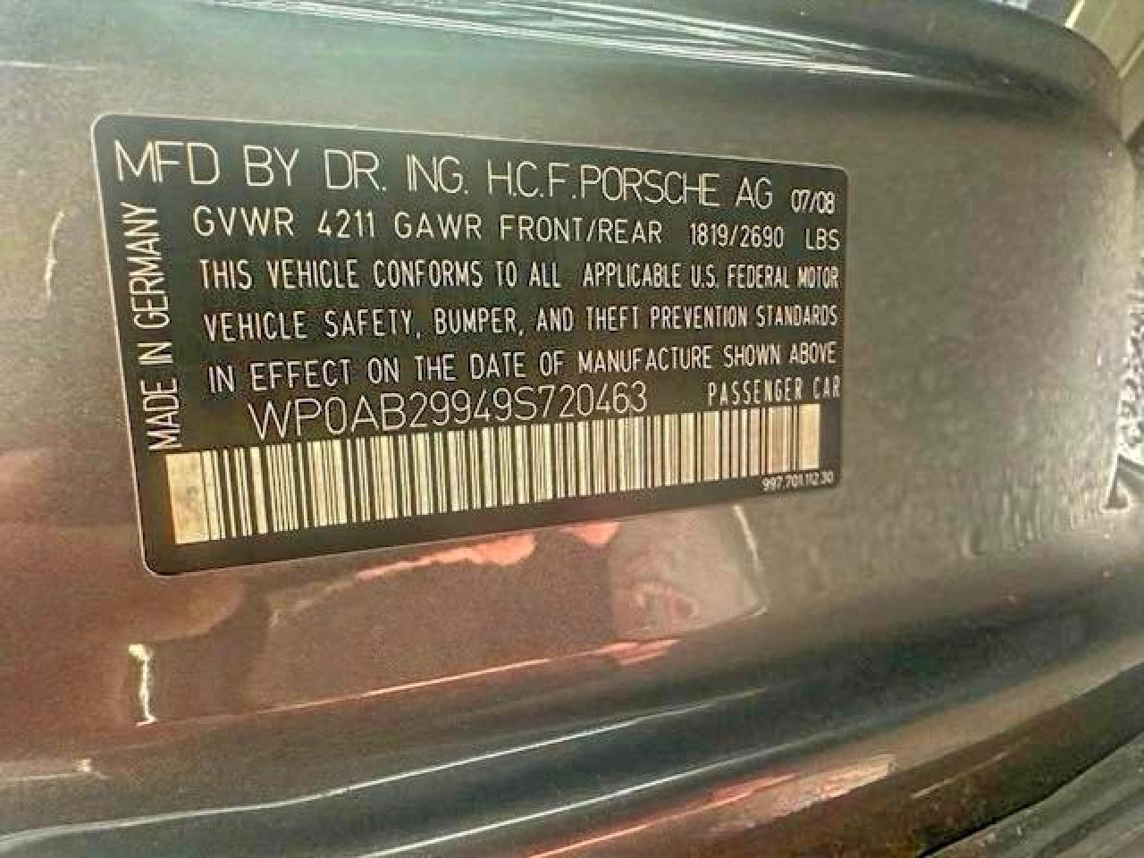 Porsche 911 Carrera S Image 8