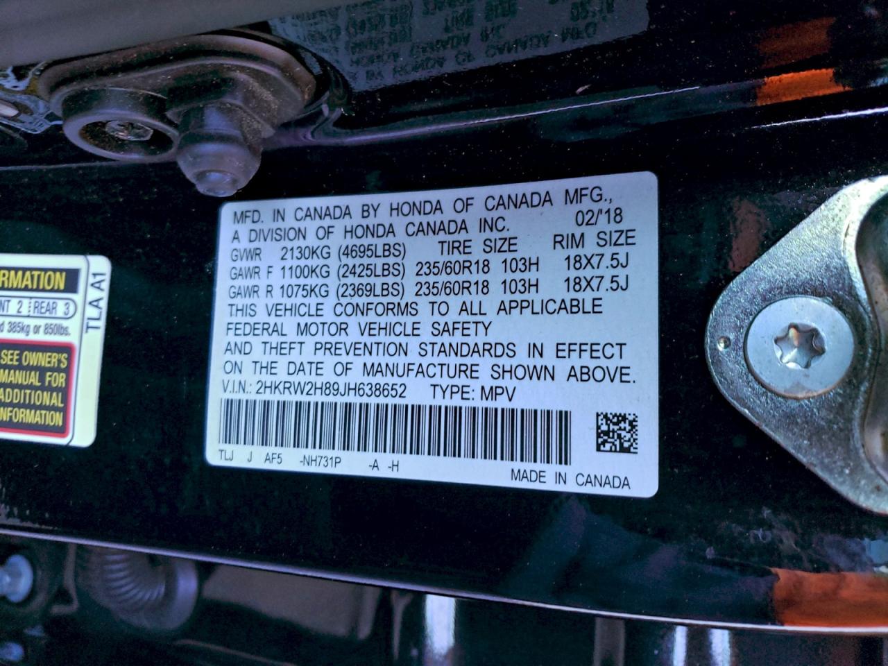 Honda Crv Exl Image 14