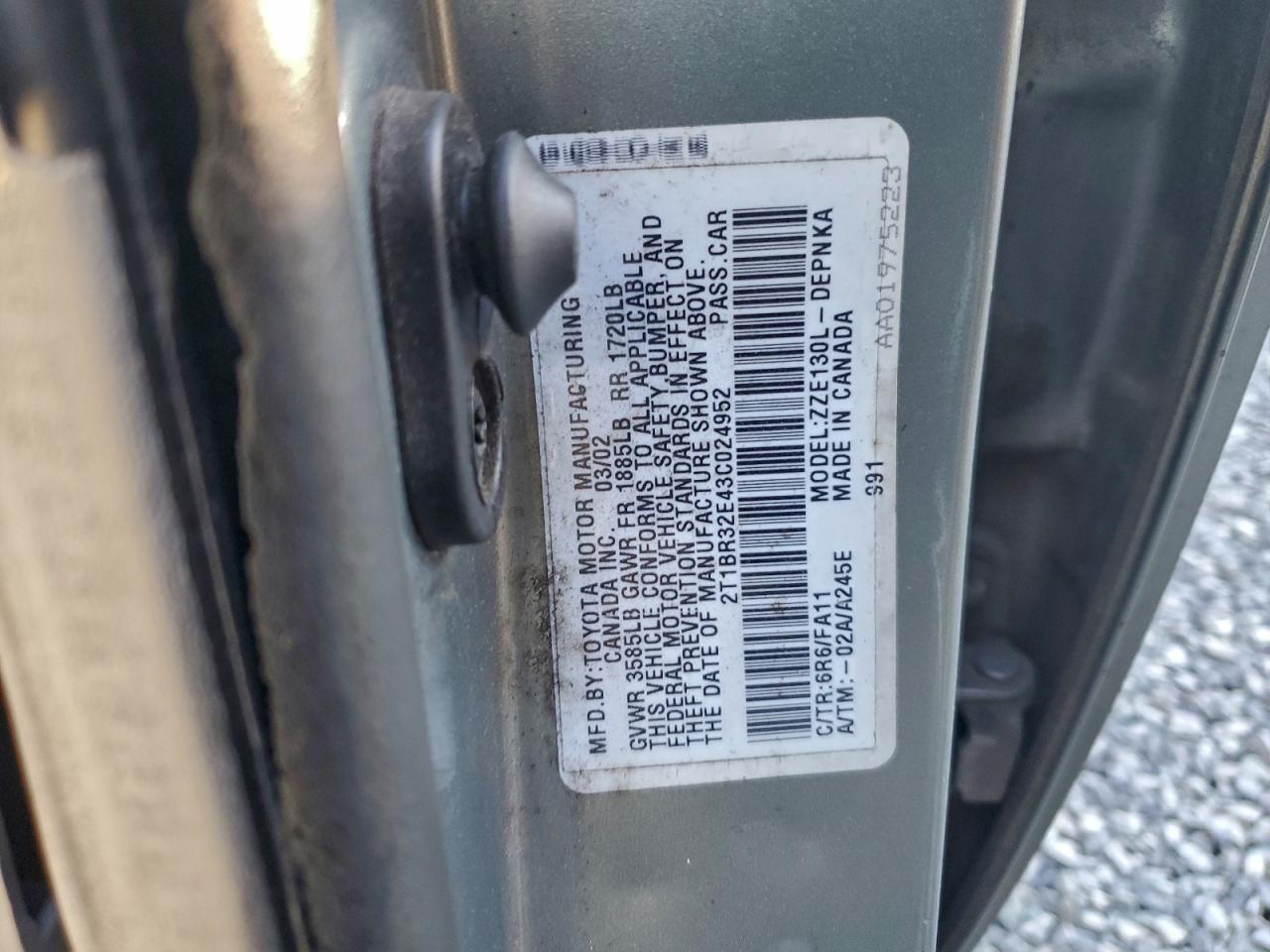 Toyota Corolla Ce Image 12