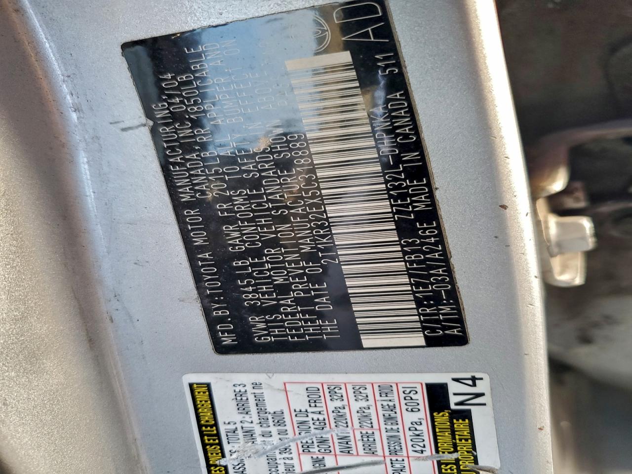 Toyota Corolla Xr Image 8