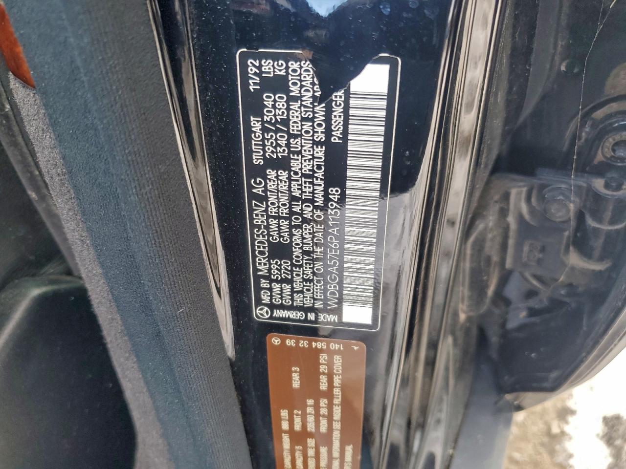 Mercedes-Benz 600-Class Sel Image 10