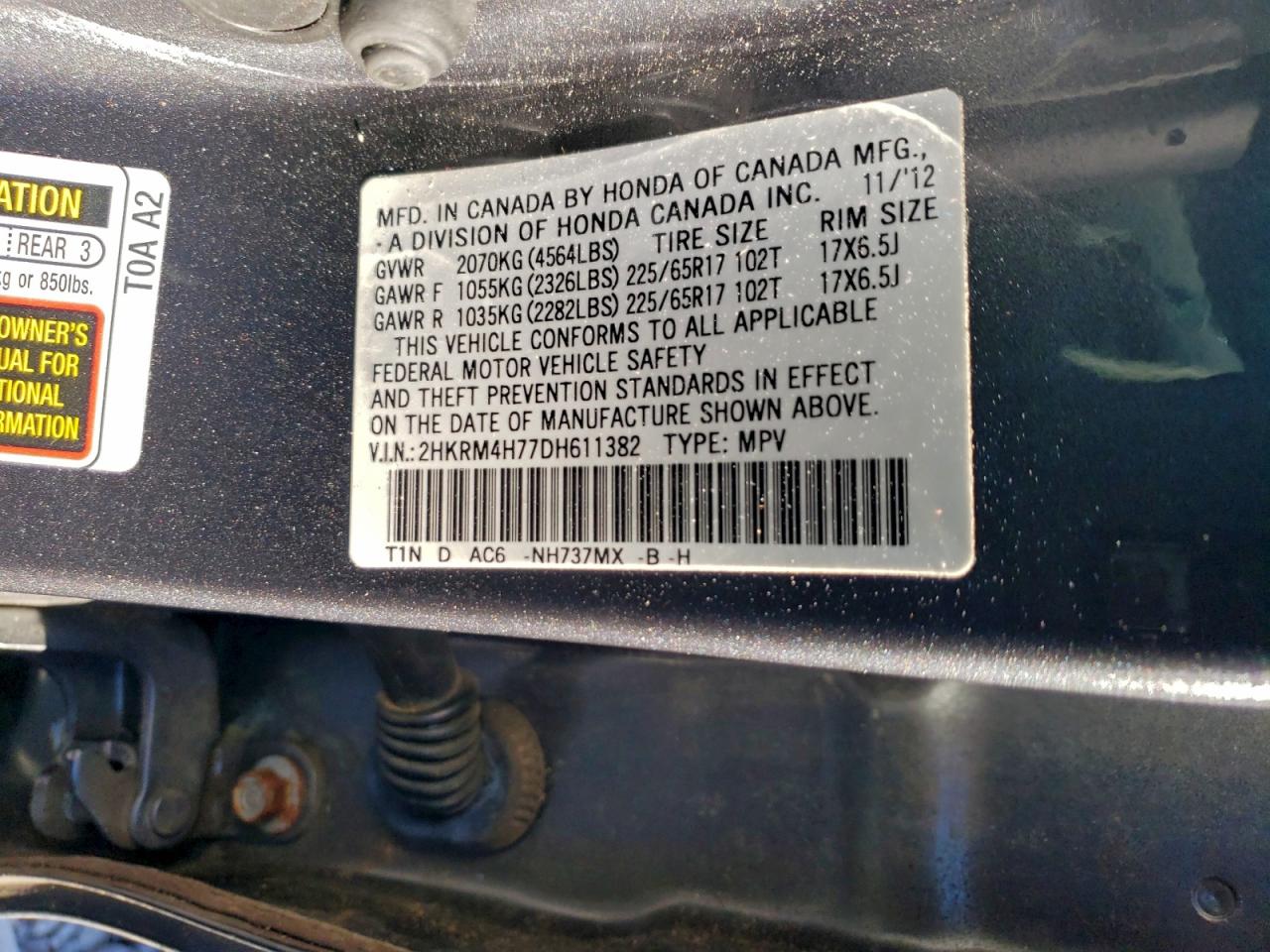 Honda Crv Exl Image 13