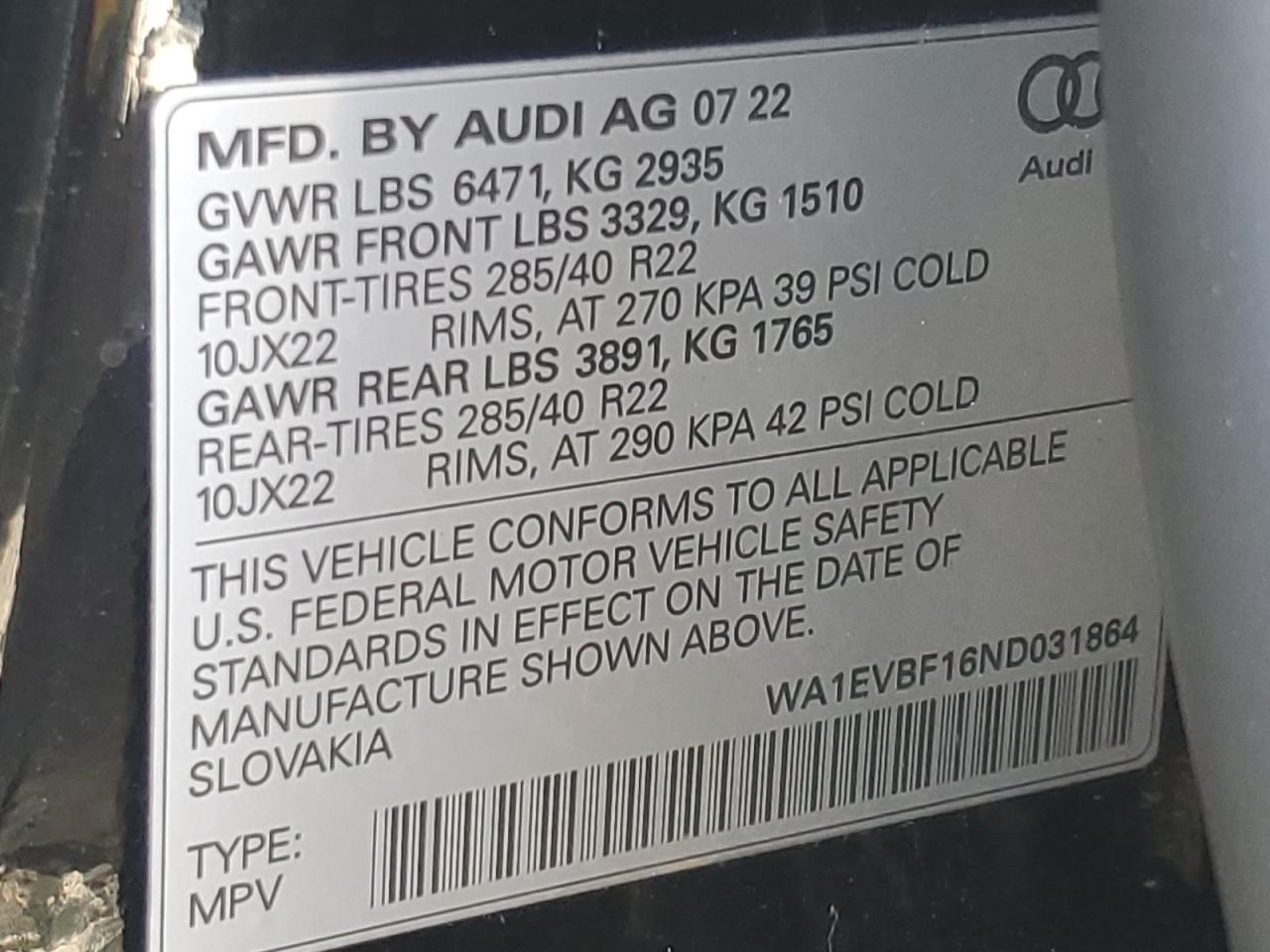 Audi Q8 Premium Plus S-line Image 10