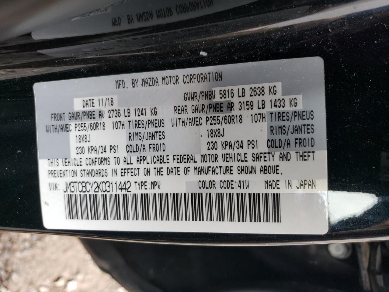 Mazda Cx Touring Image 10