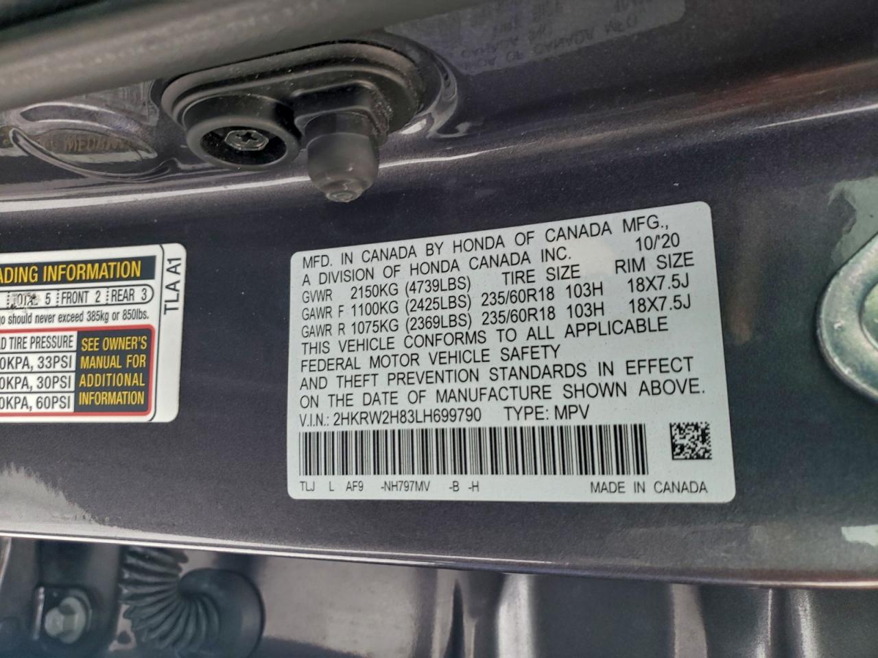 Honda Crv Exl Image 9