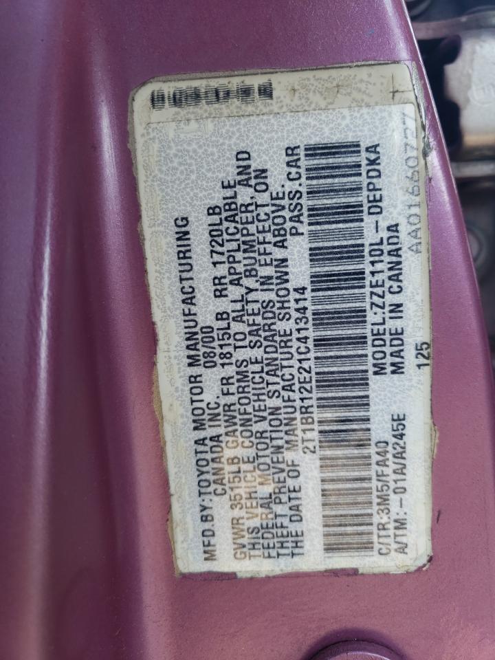 Toyota Corolla Ce Image 4