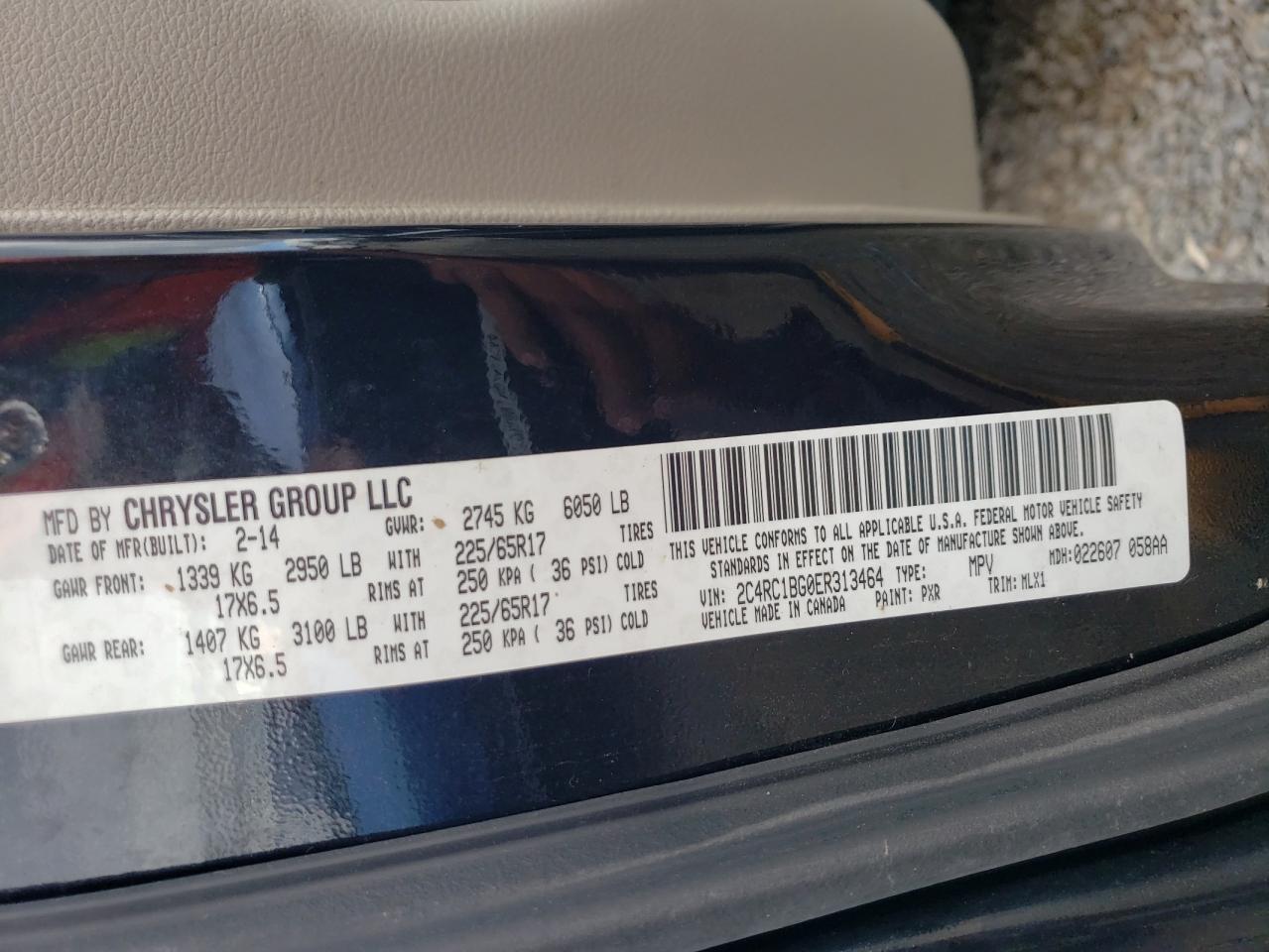 Chrysler Minivan Touring Image 13