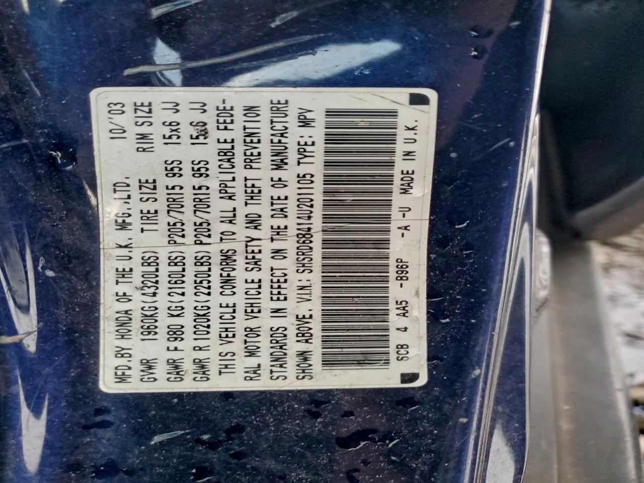 Honda Crv Lx Image 13