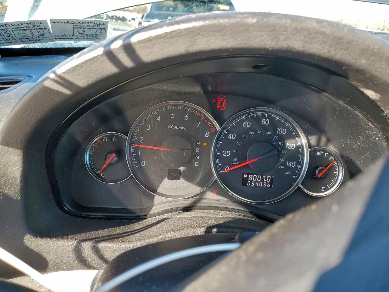 Subaru Outback 2.5i Image 6