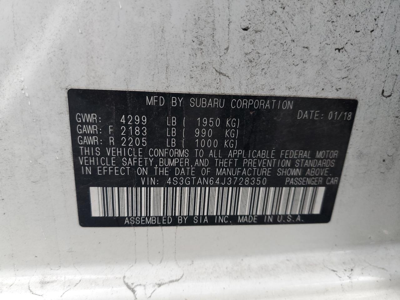 Subaru Impreza Limited Image 10