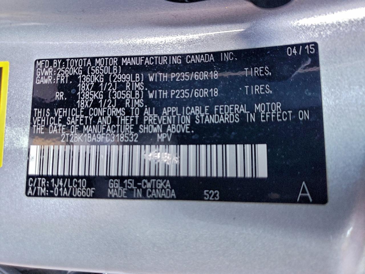 Lexus RX 350 Base Image 3