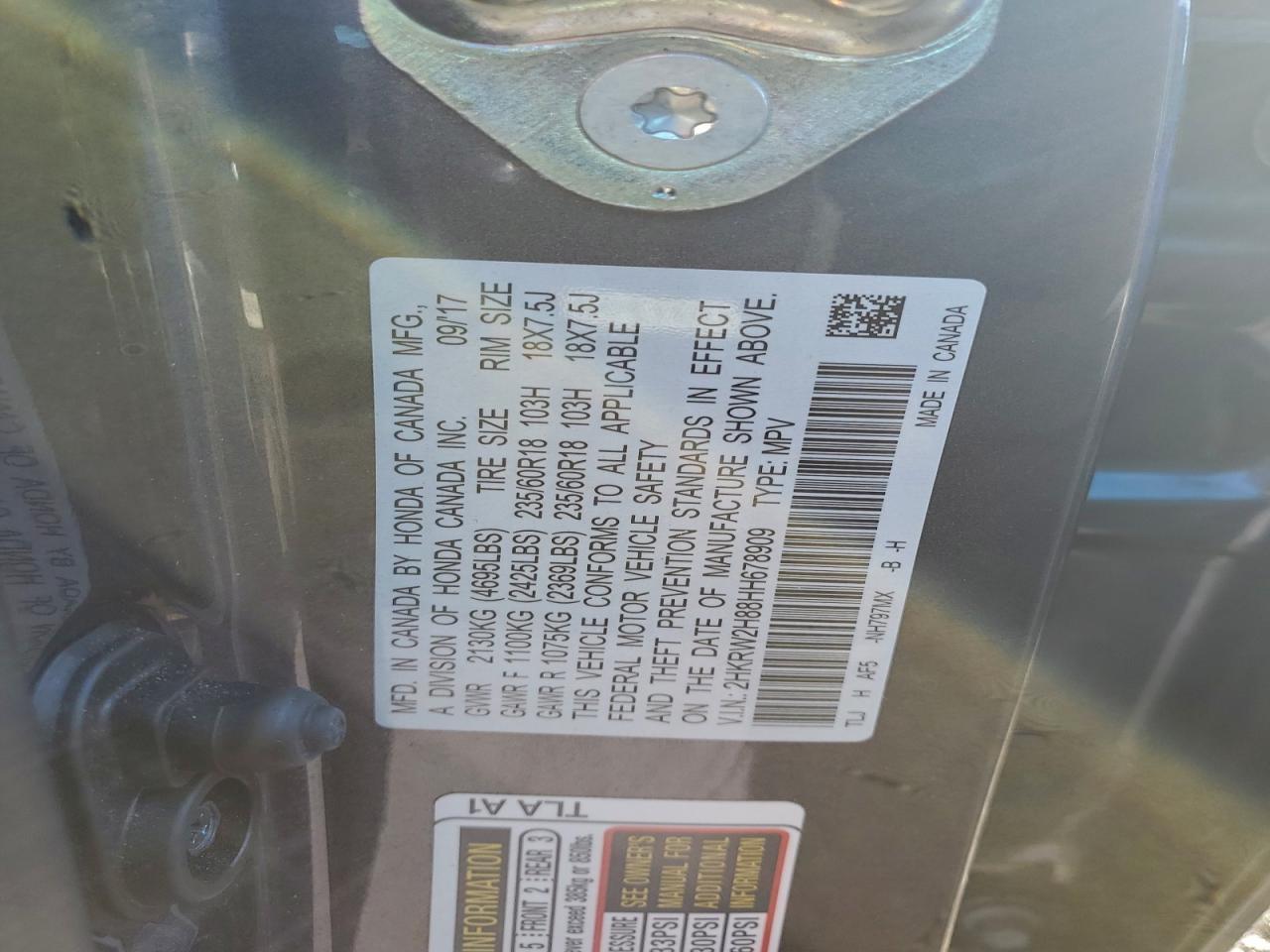 Honda Crv Exl Image 8